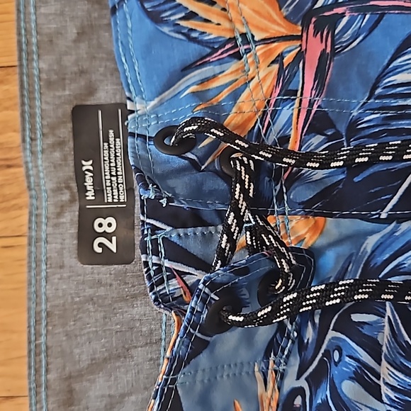 3/$20 Hurley Mens Board Surf Swim Shorts Trunks XS 28 - Picture 3 of 4